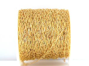 Gold Filled Heavy weight Flat Paperclip Chain, 2.5x6.5 mm, (GF-027)