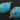 Turquoise Faceted Oval Connector, (BZC7108) - Beadspoint