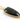 Black Onyx Faceted Arrowhead Bezel, (BZC9050/BLACK) - Beadspoint