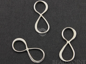 Sterling Silver Small Infinty Link ,(SS/680/20x9) - Beadspoint