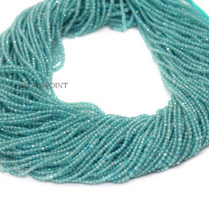 Apetite Roundel Micro Faceted Rondelle Beads, (APET-2-FRNDL) - Beadspoint