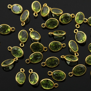 Peridot Tiny Treasure Bezel, (BZC9003) - Beadspoint