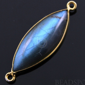 Labradorite Smooth Marquise Bezel, (LABMARQ01-H) - Beadspoint