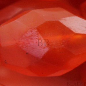 Carnelian Faceted Ovals Beads,  (CAR8x10Foval) - Beadspoint