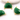 Green Onyx Half Moon Shape Connector , (BZC9041/GNX/CNT) - Beadspoint