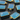 Blue Chalcedony Faceted Chicklet Bezel, (BZC7483) - Beadspoint