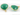 Green Onyx Heart Shape Bezel, 22 mm, ( BZC7026) - Beadspoint