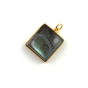 Labradorite Smooth Pendant, (LABPNDT012) - Beadspoint