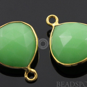 Crysophase Bezel Faceted Heart Bezel,(BZC6087) - Beadspoint