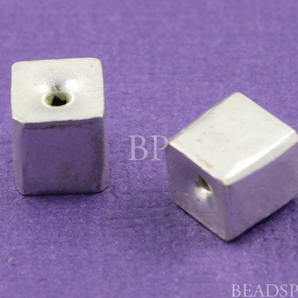 Thai Hill Tribe Cube Rectangular Spacer Bead, (HT 40051 (11)) - Beadspoint