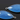 Capri Blue Chalcedony Faceted Pear bezel, (SSBZC7058) - Beadspoint