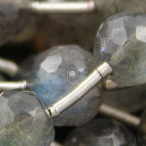 Labradorite Large Micro Faceted Round Beads, (LAB6FRND) - Beadspoint