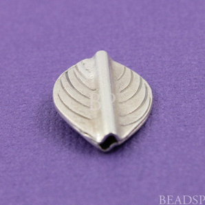 Hill Tribe Thai Silver Leaf Tube Bead, (8209-TH) - Beadspoint