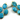 Turquoise Faceted Fancy Pendant, (BZC9045/TURQ) - Beadspoint