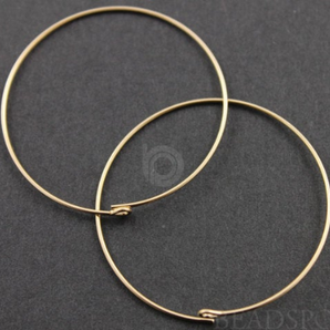 Gold Filled 39 mm Infinity Hoop,  (GF/335/112) - Beadspoint