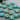 Turquoise Howlite Electroplated Cross Charm, (BZC-10005) - Beadspoint