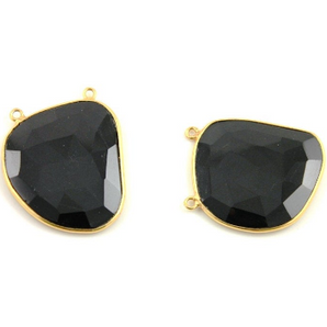 Black Onyx Fancy Bezel, (BOXFCY-04) - Beadspoint