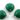 Deep Green Dyed Emerald Heart Bezel, (SSBZ8005) - Beadspoint