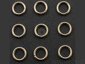 Gold Filled 22 GA 5 mm Jump Round Ring, (GF/JR22/5C) - Beadspoint