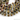 Pyrite Bronzed Titanium Metallic Faceted Tear Drops, (PYR7x10TEAR(B)) - Beadspoint