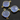Lavender Chalcedony Faceted Pear Connector, (BZC3040) - Beadspoint