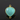 Aqua Chalcedony Heart Shape Bezel, (BZC9015/AQUA) - Beadspoint