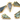 Triangle Labradorite Gold Electroplated Connector, (BZC9026/LAB/MD) - Beadspoint