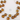 Brazilian Whiskey Topaz Faceted Flat Heart Drops, (WTZ11-12Hrt) - Beadspoint