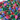 Ruby-Emerald-Sapphire Faceted Oval Chain,(GMC-MX-17x14) - Beadspoint