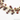 Genuine Garnet Medium Faceted Flat Heart Drops, (4GAR8-9hrt) - Beadspoint