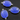 Blue Chalcedony Oval Bezel Connector (SSBZC4058) - Beadspoint