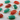 Green Onyx & Carnelian Faceted Bezel Connector, (BZC9035/GNX-CAR) - Beadspoint