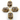 Smokey Topaz Faceted Rectangle Connector, (BZC7454) - Beadspoint