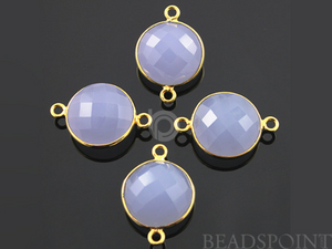 Lavender Coin Faceted Bezel, (BZC7259) - Beadspoint