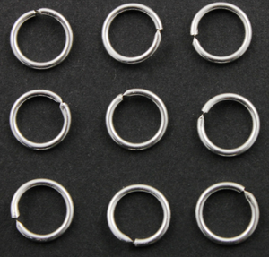 Sterling Silver Open Round Jump Ring, (SS/JR16/16O) - Beadspoint