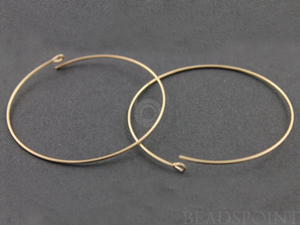 Gold Filled 39 mm Infinity Hoop,  (GF/335/112) - Beadspoint