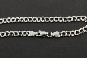 Sterling Silver Italian Ready To Wear Bracelet, (SS-B01) - Beadspoint