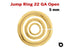 14K Gold Filled Open Jump Rings, 22ga, 5 mm, 20 Pcs, Wholesale Price, (GF/JR22/5O)