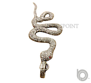 Pave Diamond Snake Pendant --DP-1184 - Beadspoint
