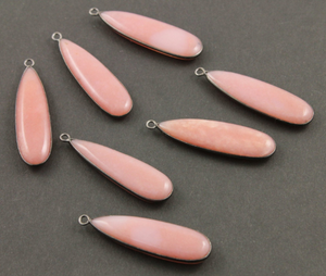 Pink Opal Pear Shape Bezel, (SSBZCT/9050) - Beadspoint
