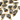 Black Rutiliated Rectangle Connector, (BRBZC001) - Beadspoint