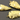 Gold Electroplated Large Arrow Head, (BZC9026/GOLD/LG) - Beadspoint