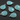 Aqua Chalcedony Faceted Pear Bezel, 21 x 25 mm (SSBZC3066) - Beadspoint