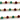 Ruby & Emerald Wire Wrapped Rosary, (RS-REM-32) - Beadspoint