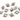 Labradorite Faceted Cushion Connector, (Lab/CNT/2004) - Beadspoint