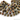 Pyrite Bronzed Titanium Metallic Faceted Tear Drops, (PYR7x10TEAR(B)) - Beadspoint