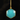 Aqua Chalcedony Modern Hexagon Bezel, (BZC9025/AQ/LG) - Beadspoint