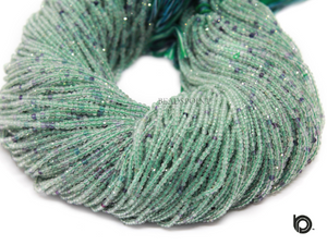 Florite Micro Faceted Rondelle Beads,  (FLRT-2RNDL) - Beadspoint