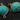 Green Turquoise Faceted Cushion Connector, (BZC7511) - Beadspoint
