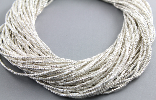 98% Pure Hill Tribe Silver 4mm Beads 35 – Beads of Paradise